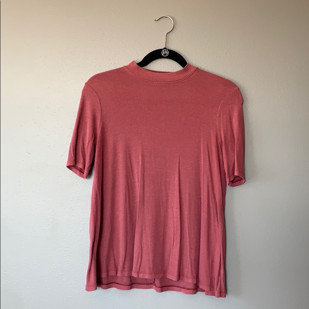 American Eagle ‘Soft & Sexy’ Mock-Neck Tee